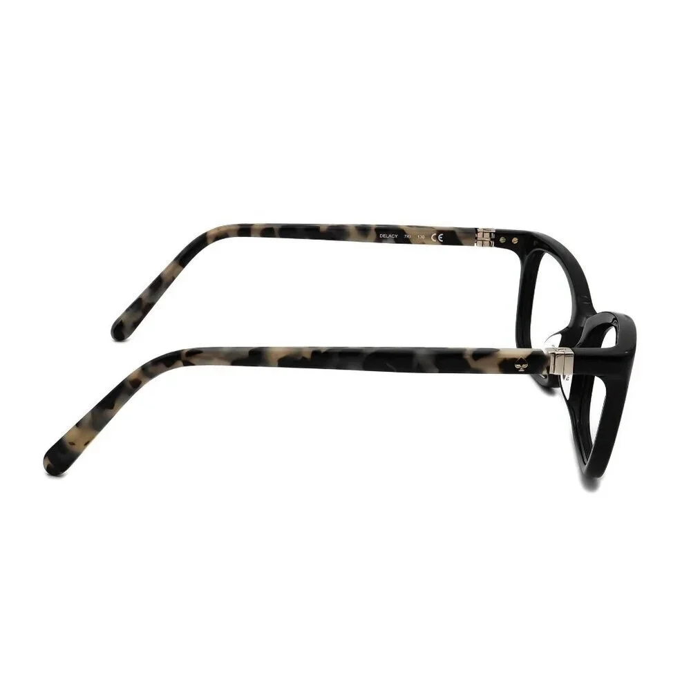 Kate Spade DELACY 07KI Eyeglasses 50-18 130 Black Havana New MSRP $188